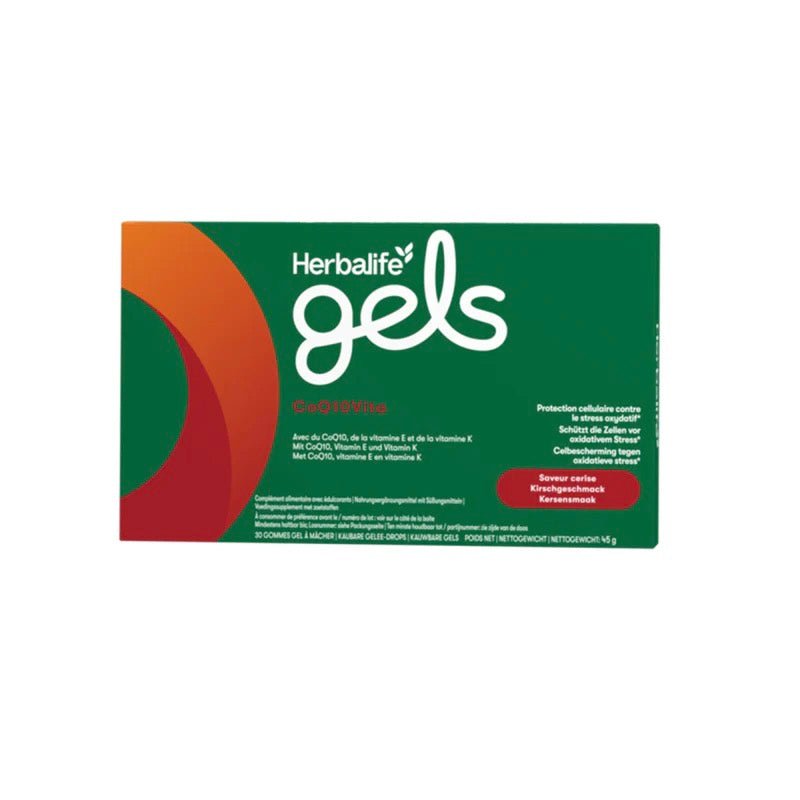 Gels CoQ10Vita Kirsche 30 kaubare Gelee - Drops - Herbalife